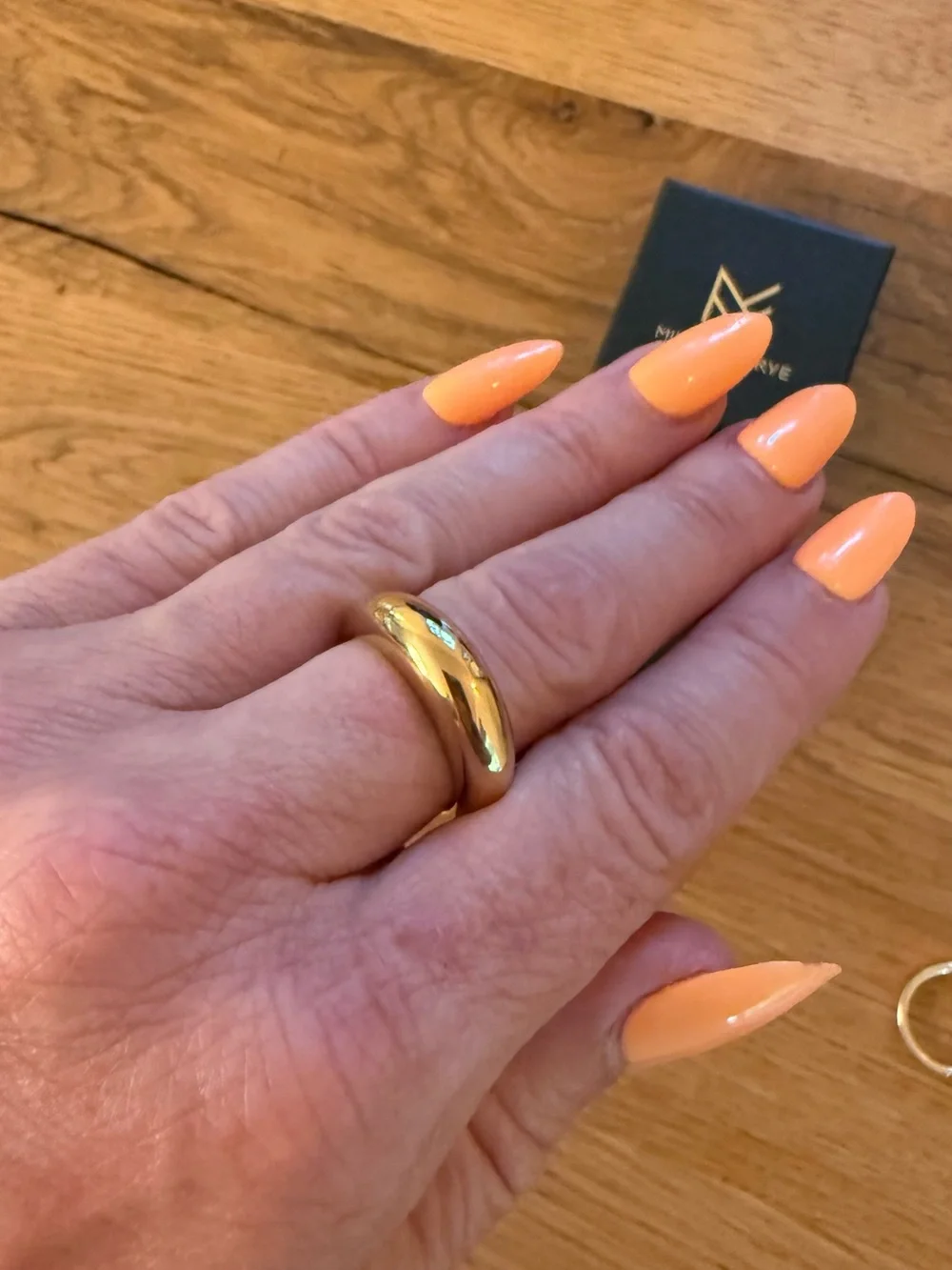 Miranda Frye Gold Dome Ring